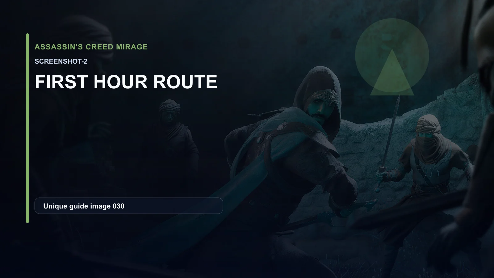 Assassin's Creed Mirage First Hour Route
